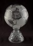 Image of : Glass Football - presented by West Bromwich Albion to commemorate 100 years of top flight football