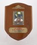 Image of : Plaque - Air Mauritius Silver Jubilee Trophy Everton F.C. v. Aston Villa