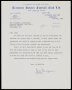 Image of : Letter from Tranmere Rovers F.C. to Everton F.C.