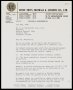 Image of : Letter from Luton Town F.A.C. to Everton F.C.