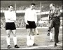 Image of : Photograph - Dixie Dean at the Dixie Dean Testimonial Match with Dennis Stevens and Fred Pickering