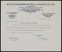 Image of : Letter from Bolton Wanderers F.C. to Everton F.C.