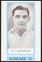 Image of : Cigarette Card - Eddie Wainwright