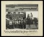 Image of : Photograph - Belmont Park, New York. Schwaben-Augsburg Football Team of Germany and Everton F.C. Also the horse, Supernatural, riden by Bert Morgan