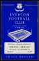 Image of : Programmes - Everton v Burnley and Everton Reserves v Sheffield Wednesday Reserves