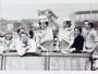 Image of : Photograph - Everton F.C. with the F.A. Cup on a bus