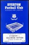 Image of : Programme - Everton v Tranmere Rovers