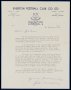 Image of : Letter from Sir John Moores C.B.E., Everton F.C.