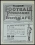 Image of : Programme - Everton v Huddersfield
