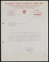 Image of : Letter from Accrington Stanley F.C. to Everton F.C.