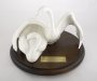 Image of : Ceramic Swans - presented by Shareholders on the 50th anniversary